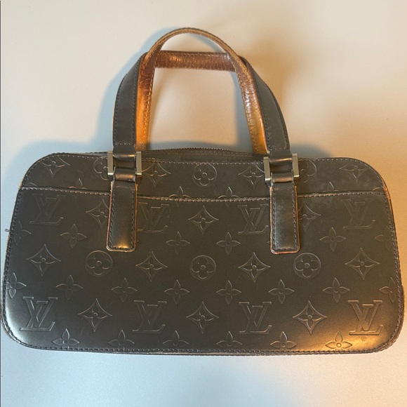 Louis Vuitton Rehab Shelton Monogram Leather Handbag matte - Picture 3 of 16